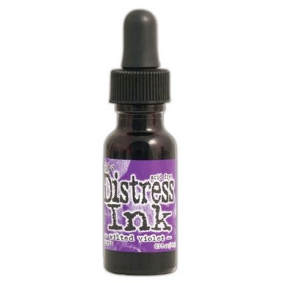 Distress ink Reinkers - Tim Holtz- couleur «Wilted Violet»